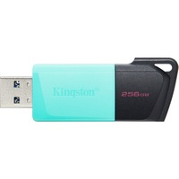 Kingston DataTraveler Exodia M 256 GB, USB-Stick türkis/schwarz, USB-A 3.2 Gen 1