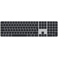 Apple Magic Keyboard mit Touch ID und Ziffern­block silber/schwarz, IT-Layout, für Mac Modelle mit Apple Chip