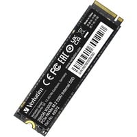 Verbatim Vi3000 256 GB, SSD PCIe 3.0 x4, NVMe, M.2 2280