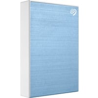 Seagate One Touch mit Kennwort 4 TB, Externe Festplatte hellblau, Micro-USB-B 3.2 Gen 1 (5 Gbit/s)