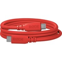 Rode Microphones USB 3.2 Gen1 Kabel SC27-R red, USB-C Stecker > USB-C Stecker rot, 2 Meter, PD