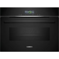 Siemens CM724G1B1 IQ700, Backofen schwarz/edelstahl, mit Mikrowellenfunktion, 60 cm, Home Connect