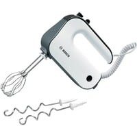 Bosch Handmixer Styline MFQ49300 weiß/dunkelsilber, 850 Watt, Rührbesen "FineCreamer"