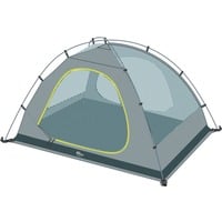 Jack Wolfskin Kuppelzelt REAL DOME LITE II silber