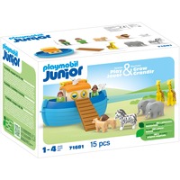 PLAYMOBIL 71681 Junior: Meine Mitnehm-Arche Noah, Konstruktionsspielzeug 