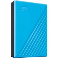 WD My Passport 6TB, Externe Festplatte azurblau, Micro-USB-B 3.2 Gen 1