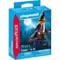 PLAYMOBIL 71584 specialPLUS Hexe mit Katze, Konstruktionsspielzeug 