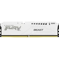 Kingston FURY DIMM 32 GB DDR5-5600  , Arbeitsspeicher weiß, KF556C36BWE-32, FURY Beast, AMD EXPO