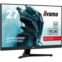 iiyama G-Master G2770HSU-B6 Red Eagle, Gaming-Monitor 68.6 cm (27 Zoll), schwarz (matt), FullHD, Fast IPS, Adaptive-Sync, 180Hz Panel