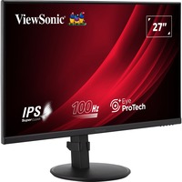 ViewSonic VA2708-HDJ, LED-Monitor 68.6 cm (27 Zoll), schwarz, Full HD, IPS, DisplayPort, HDMI, Pivot, 100Hz Panel