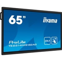 iiyama ProLite TE6514MIS-B2AG, Public Display schwarz (matt), UltraHD/4K, Touchscreen, HDMI, DP, USB-C