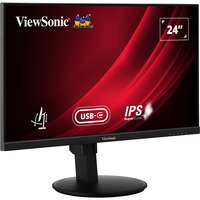 ViewSonic VG2409-MHDU-2, LED-Monitor 61 cm (24 Zoll), schwarz, FullHD, IPS, USB-C Hub, 100Hz Panel