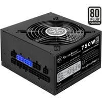 SilverStone SST-ST75F-PT v1.1, PC-Netzteil schwarz, 4x PCIe, Kabel-Management, 750 Watt