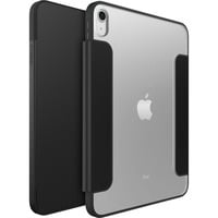 Otterbox Symmetry Folio, Tablethülle transparent/schwarz, iPad Air 11" (M2), iPad Air (5./4. Gen)