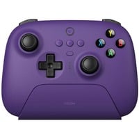 8BitDo Ultimate 2.4G, Gamepad lila, Hall Effect Joysticks, inkl. Ladestation