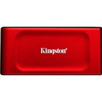 Kingston XS1000 Portable SSD 1 TB, Externe SSD rot/schwarz, USB-A 3.2 Gen 2