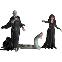 Schleich Wizarding World Lord Harry Potter - Voldemort mit Nagini & Bellatrix, Spielfigur 