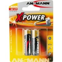 Ansmann X-Power Alkaline Batterie Mignon AA / LR6 2 Stück