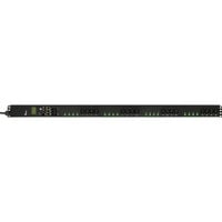 Inter-Tech PDU SA-1632WN, 32A, Steckdosenleiste schwarz, 16 schaltbare C13 Steckdosen