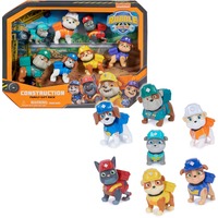 Spin Master Rubble & Crew - Spielfiguren-Geschenkset mit 7 Hundefiguren 