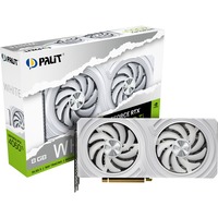 Palit GeForce RTX 4060 Ti White, Grafikkarte DLSS 3, 3x DisplayPort, 1x HDMI 2.1