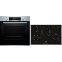 Bosch HBD672LS81, Backofen-Set edelstahl/schwarz