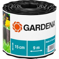 GARDENA Beeteinfassung, 15cm hoch, Begrenzung braun