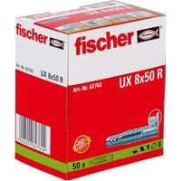 fischer Universaldübel UX 8x50 R hellgrau, 50 Stück