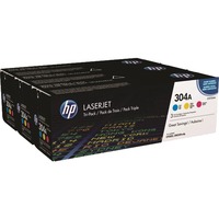 HP Toner cyan/magenta/gelb 304A (CF372AM) 